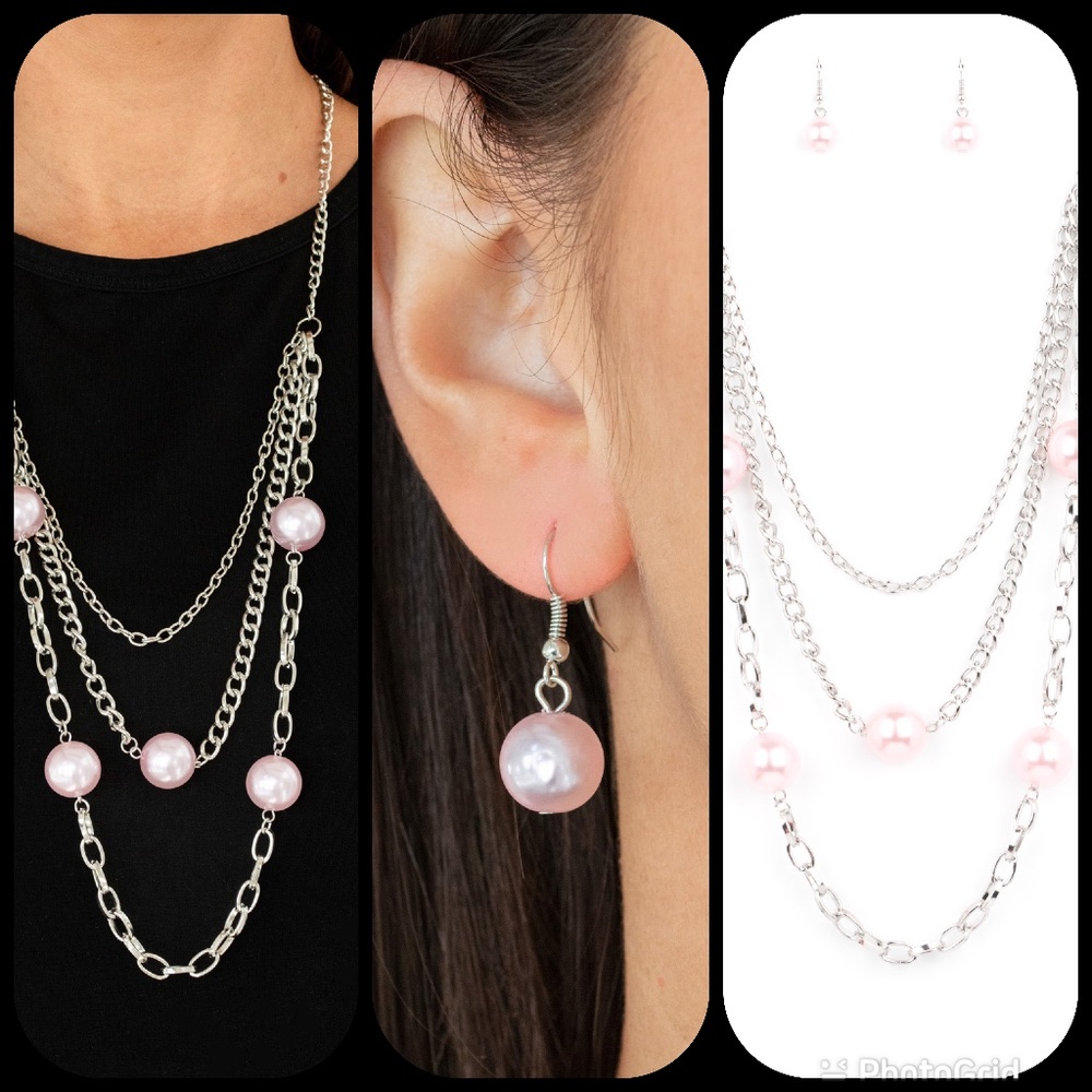 Necklace and earring set